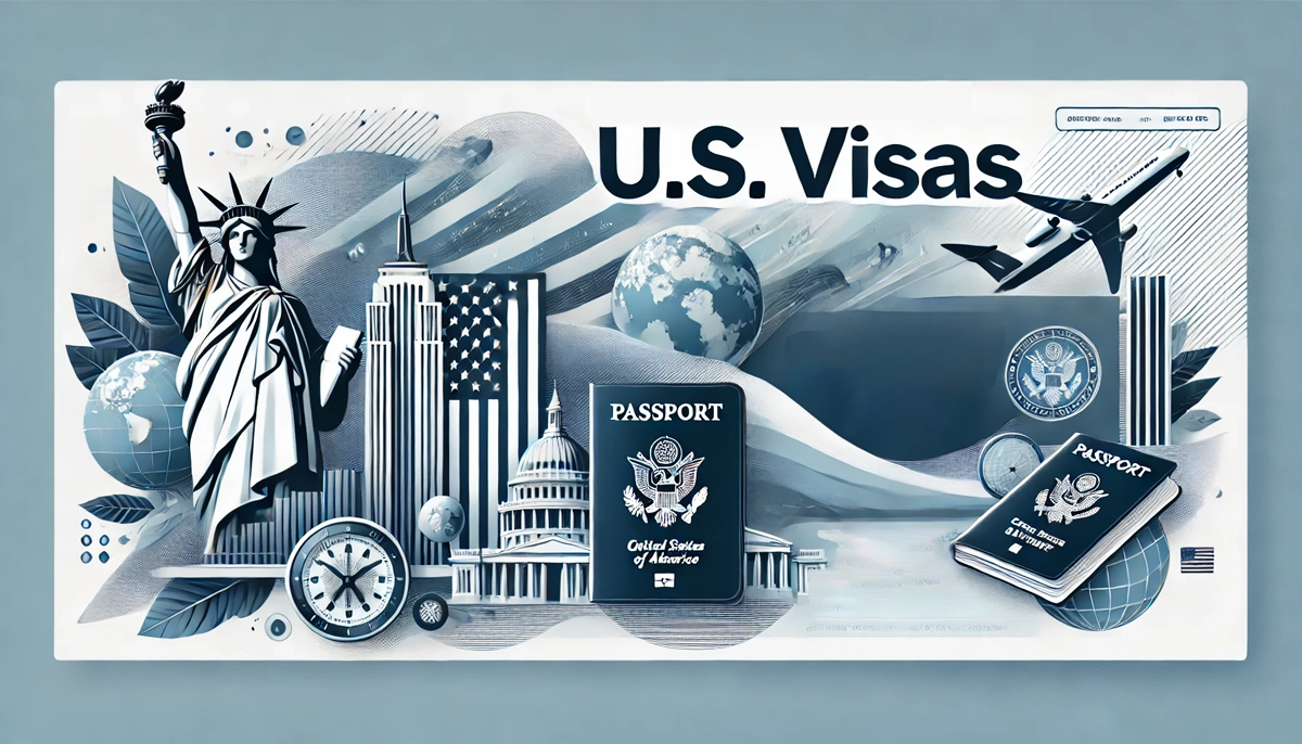 composite image of travel and us iconography