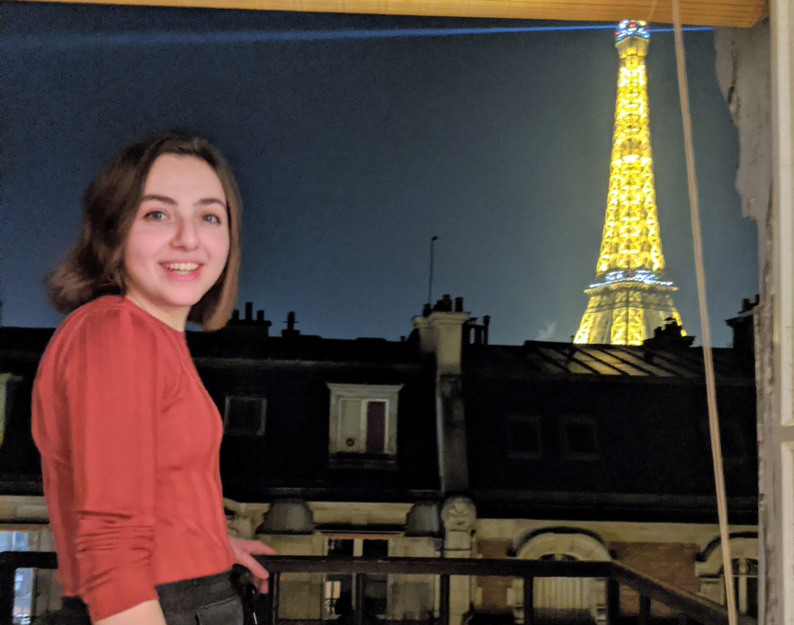 Julia in Paris.