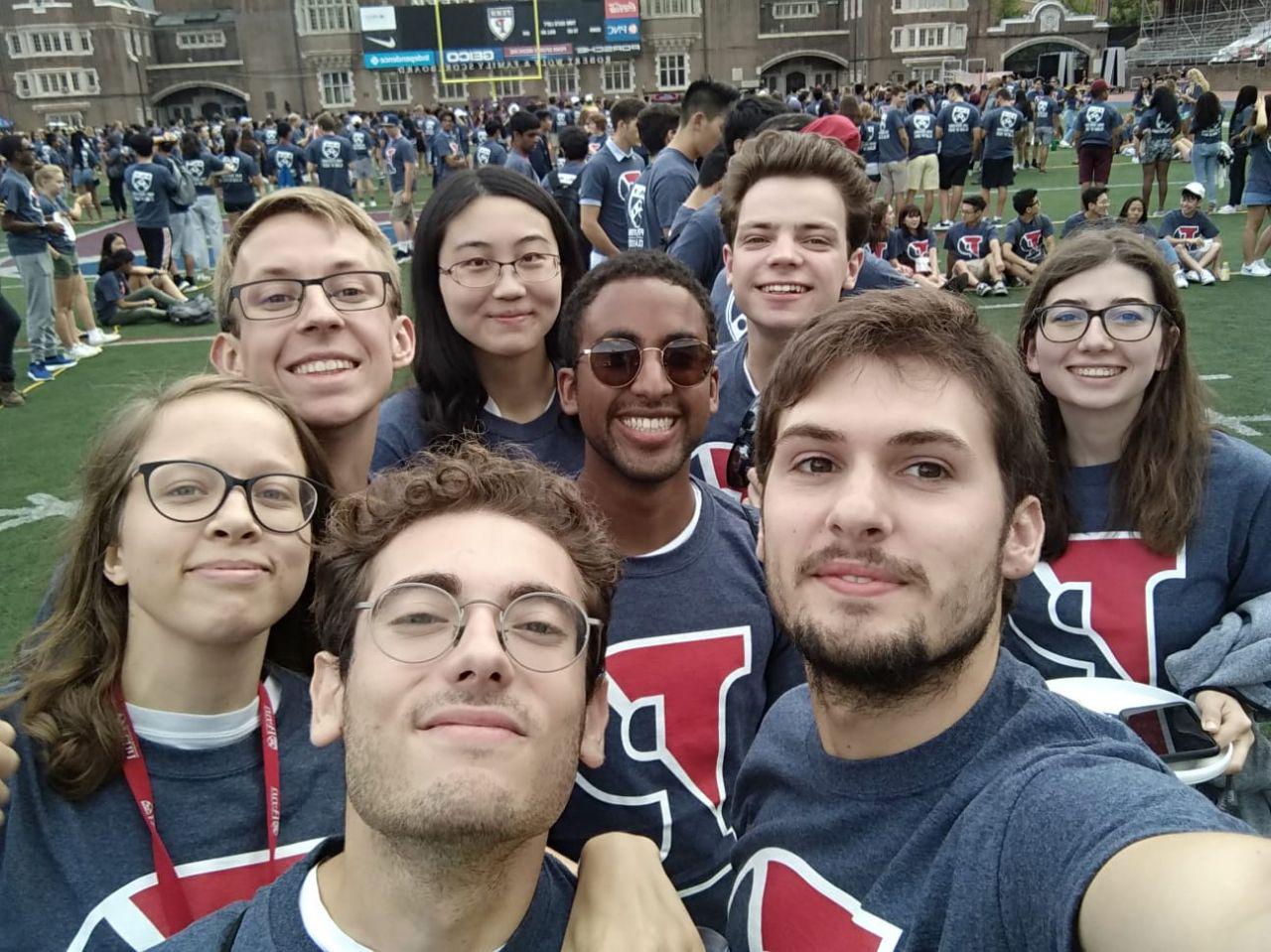 Suhaib at a Penn game