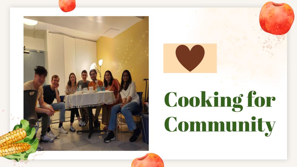 Cooking for Community with Ojasvi and her friends