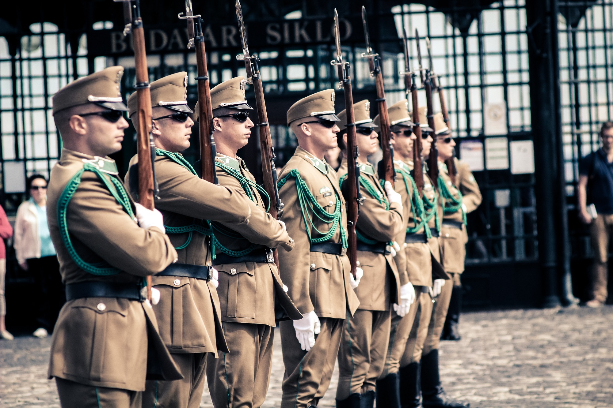 Soldiers in Hungary