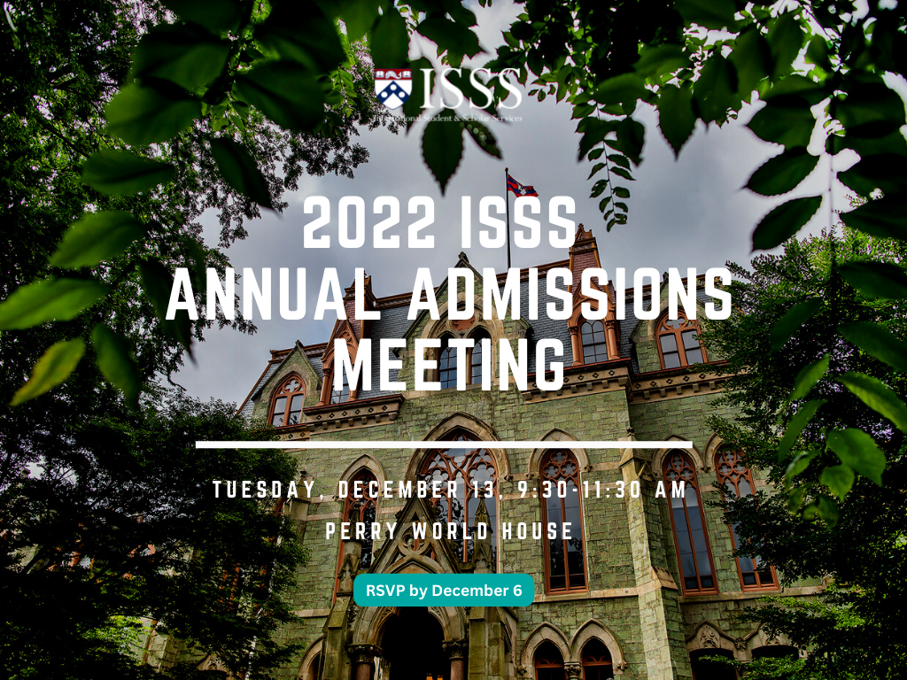 Annual Admissions Meeting