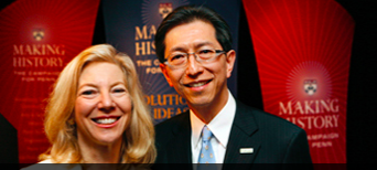 President Gutmann rolls out “Making History” capital campaign in Hong Kong 