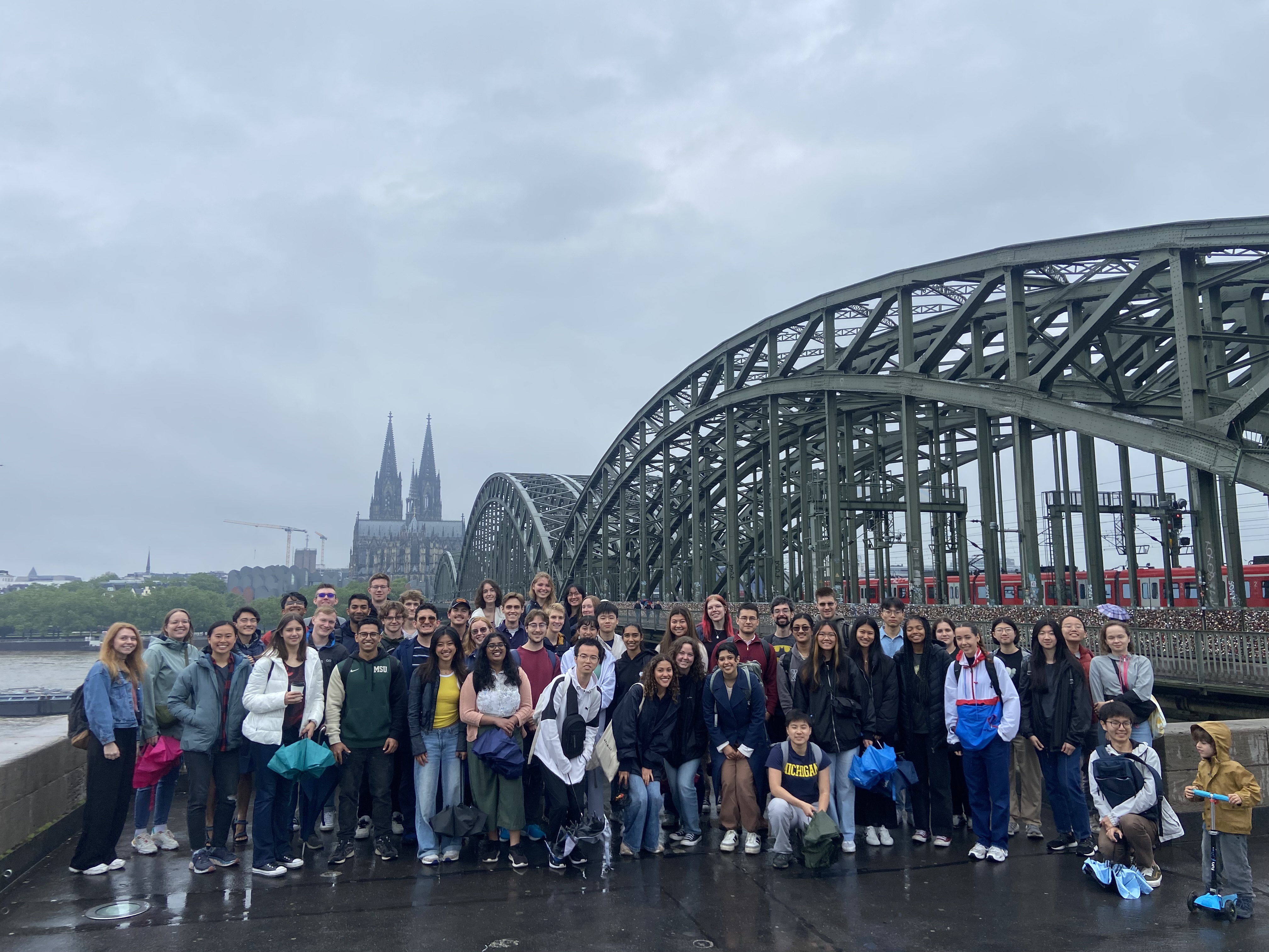 A picture of our group from the trip in Cologne.