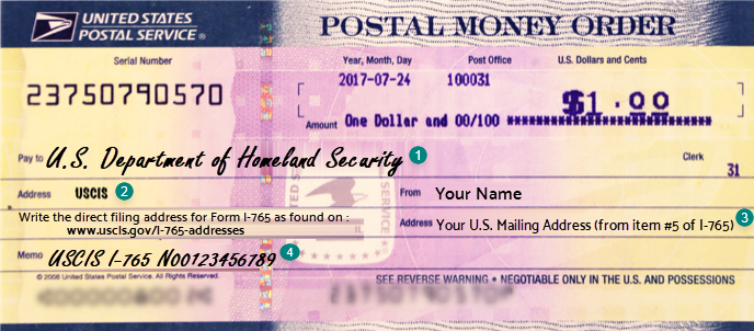 Tips for Writing a Check or Money Order | ISSS