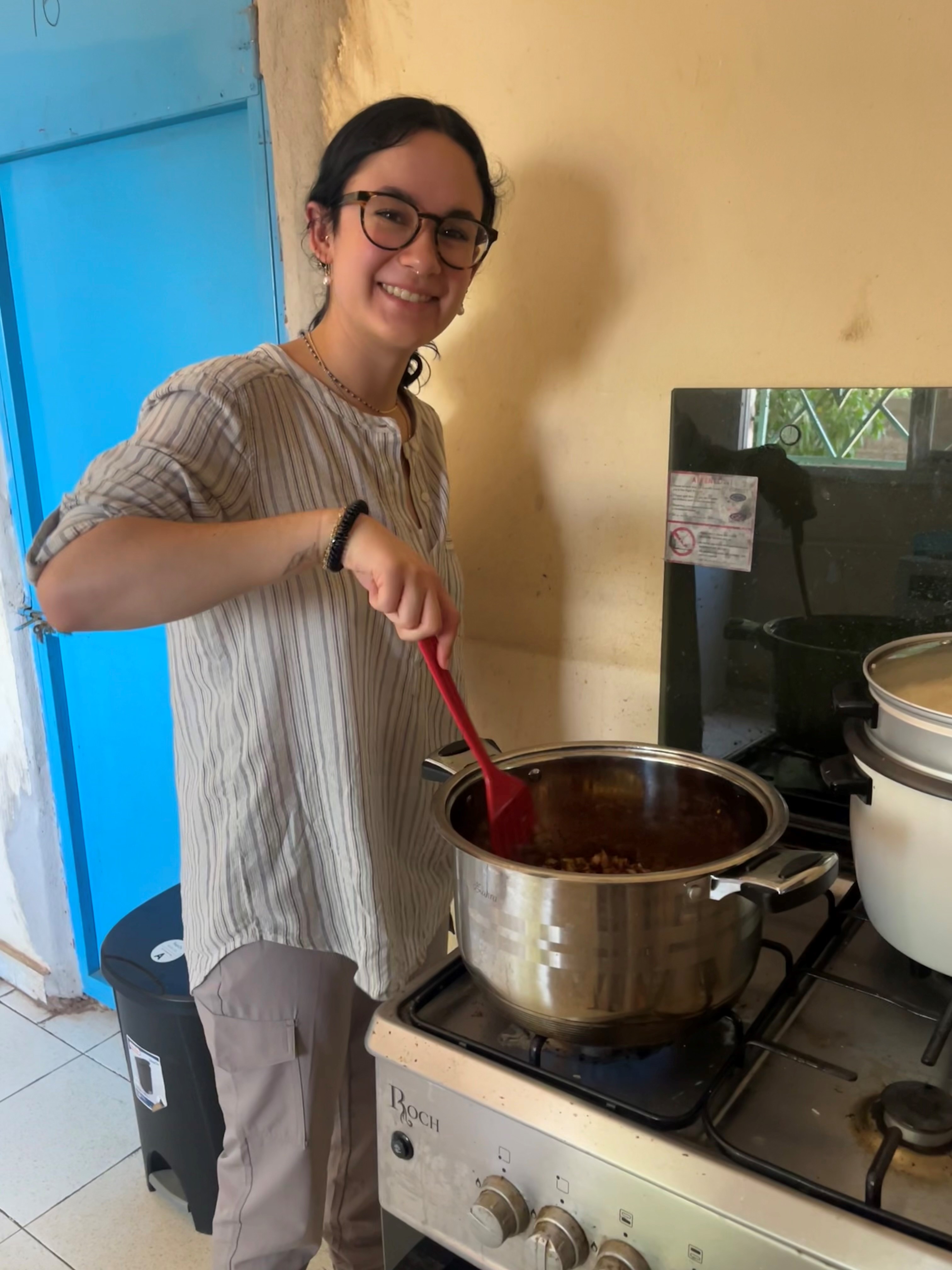 Cooking in the Gambia