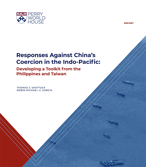Responses Against China's Coercion in the Indo-Pacific report cover