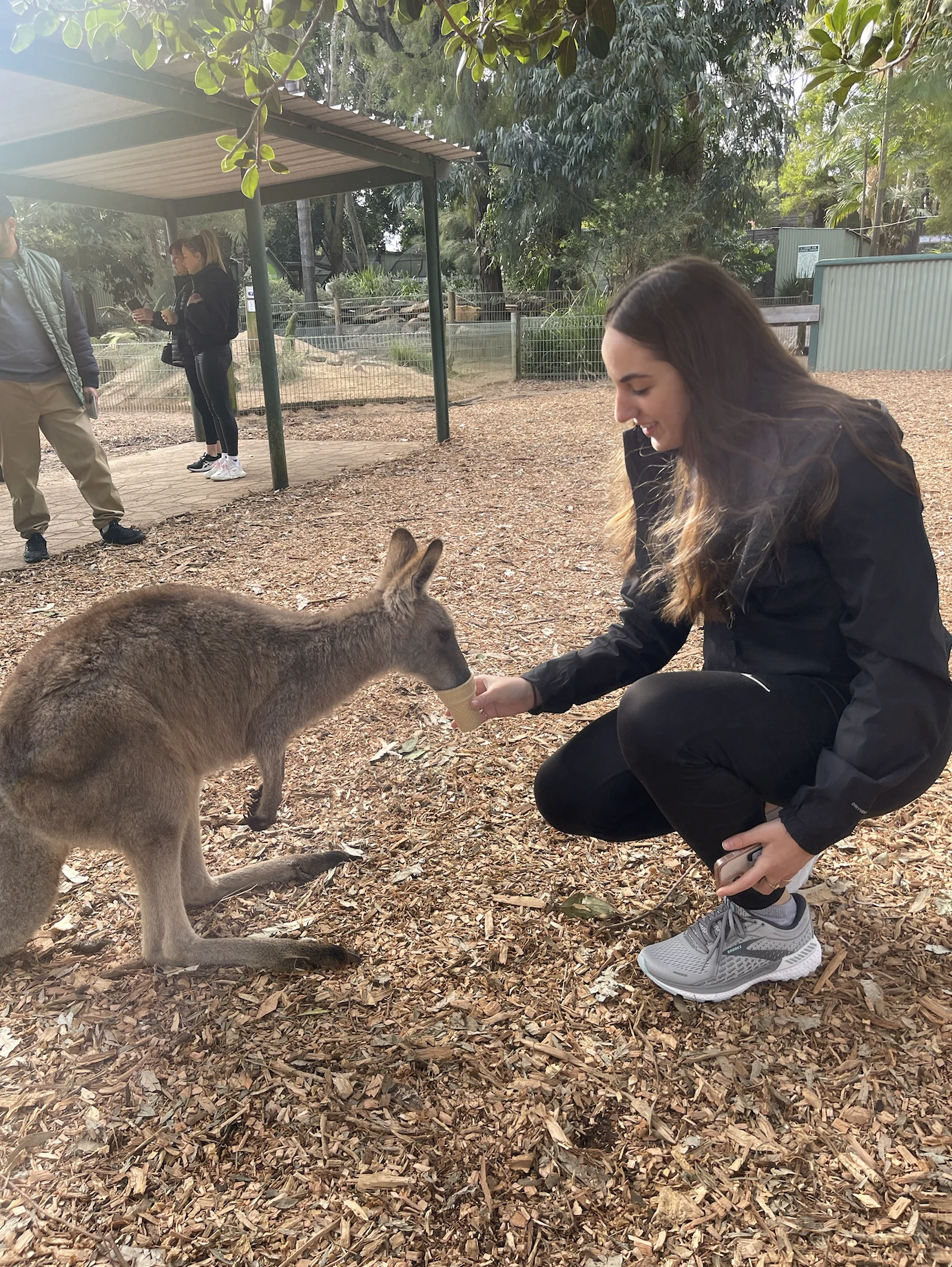 Gabriella and Kangaroo