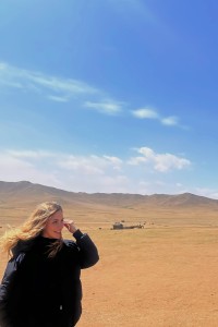 Martina in Mongolia