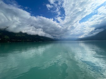 A view of Lake Brienz/Brienzersee