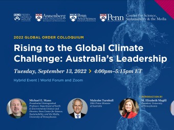Rising to the Global Climate Challenge: Australia's Leadership