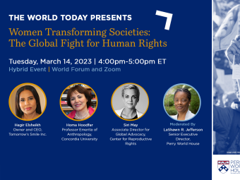 Women Transforming Societies: The Global Fight for Human Rights