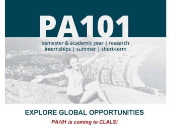 PA101 Flyer