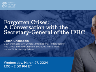Forgotten Crises: A Conversation with the Secretary General of the IFRC