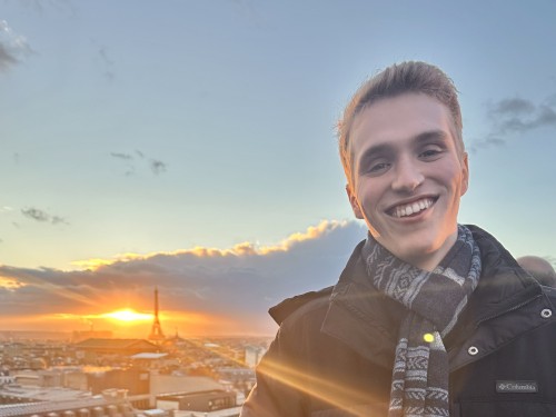 Andrew in Paris, France