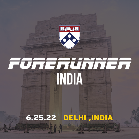 Forerunner India - 6.25.22 Delhi India