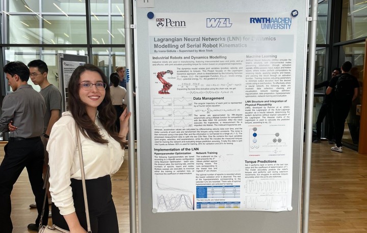 Ioana at  the Research Symposium