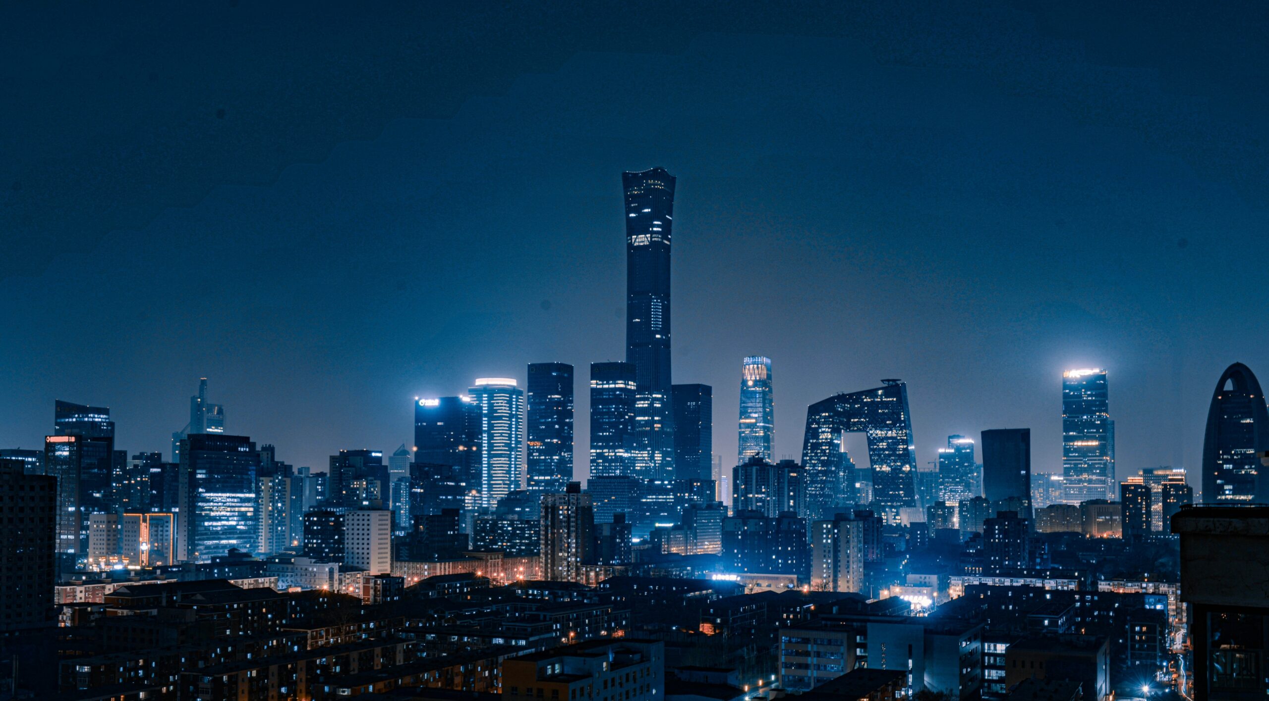 Beijing at night
