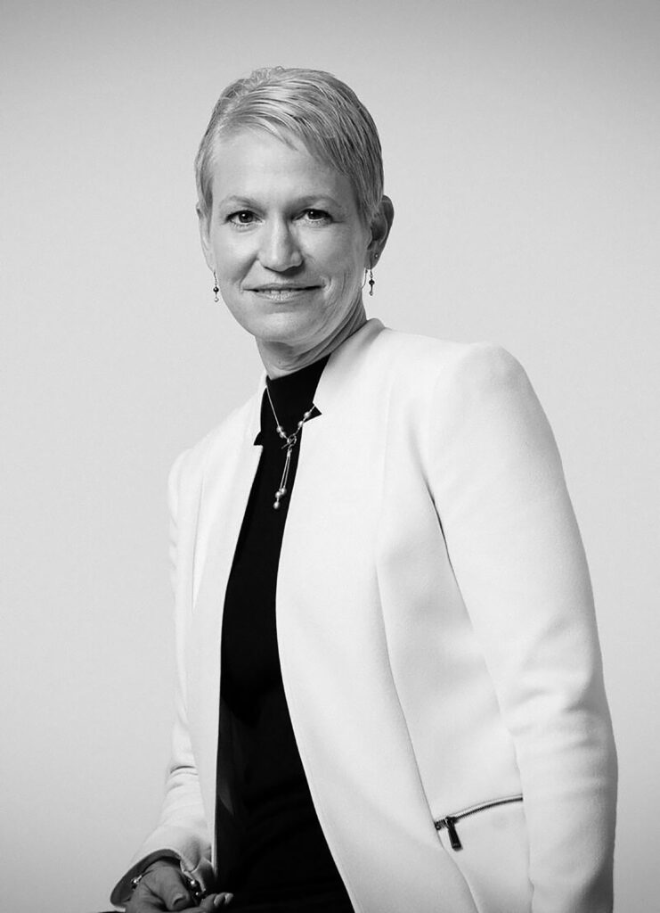 Black and white headshot of Celeste Wallander
